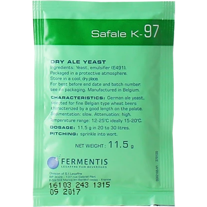 Fermentis Safale K-97 - Panama Brewers Supply